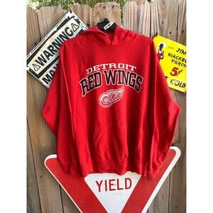 Vintage 90s Detroit Red Wings Lee Sport Hockey NHL hoodie  2XL